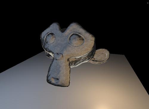 GLSL Stone Toon Material preview image